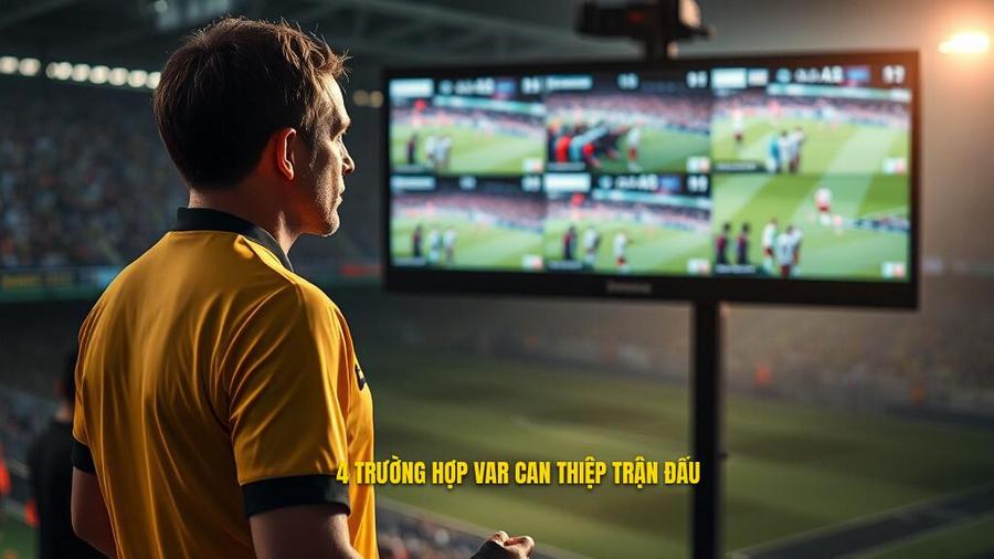 4 trường hợp VAR được phép can thiệp