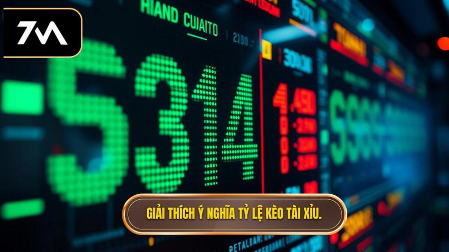 3. Giải thích ý nghĩa tỷ lệ kèo Tài Xỉu.