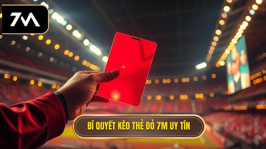 Bí quyết kèo thẻ đỏ 7M uy tín