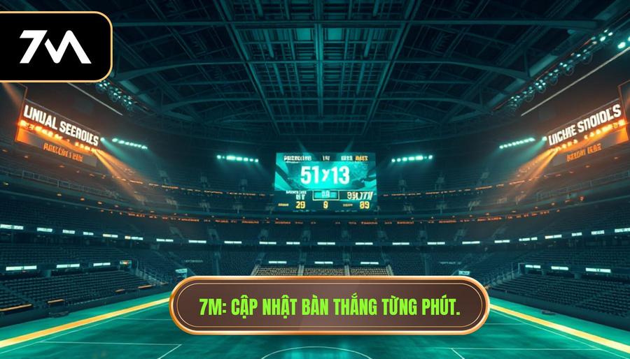 Cập nhật bàn thắng từng phút - Trực tiếp tỉ số 7M nhanh nhất