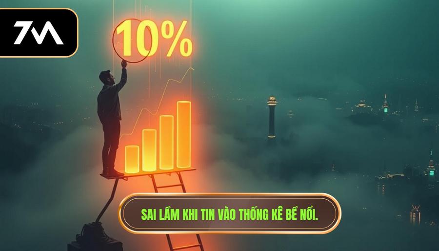 Những sai lầm khiến người chơi thua kèo và bí quyết lật ngược thế cờ 3 3. Sai lầm khi tin vào thống kê bề nổi.